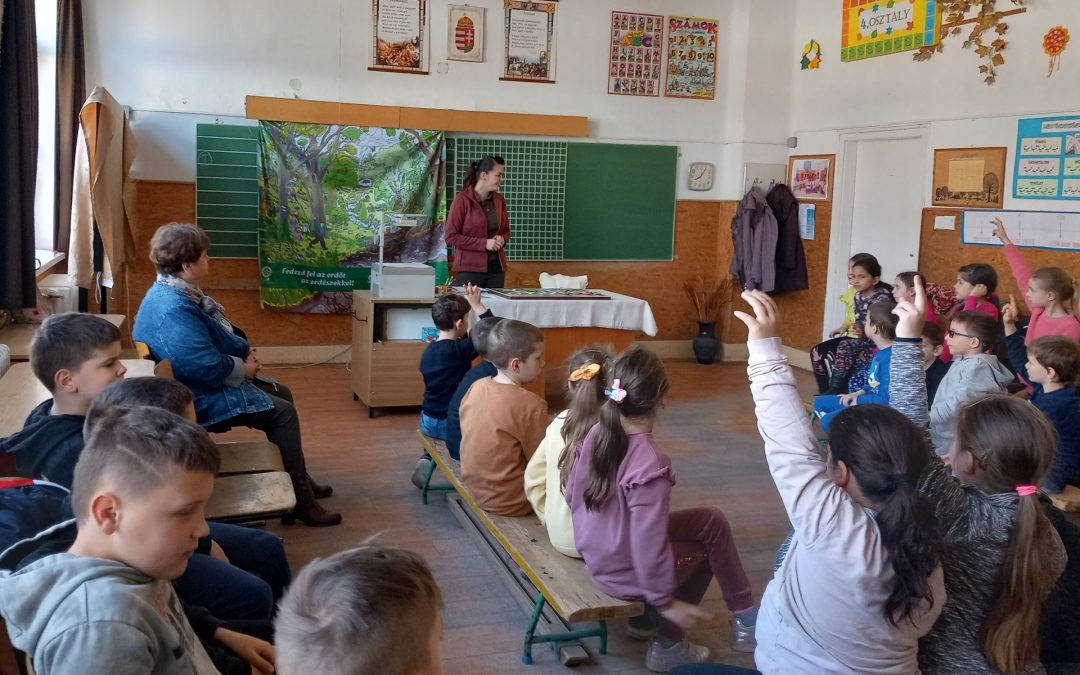 Sikeres az „Iskolában az erdő” program Hajdú-Biharban