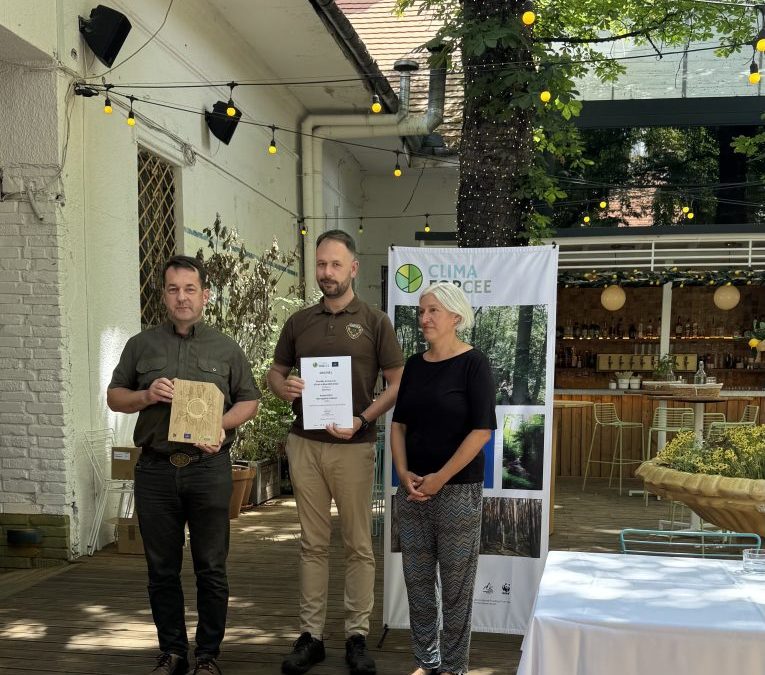 Rangos elismerést adott a WWF Magyarország Alapítvány a NYÍRERDŐ Zrt-nek: Klímabarát erdőgazdálkodói díjat kapott a Nyíregyházi Erdészet